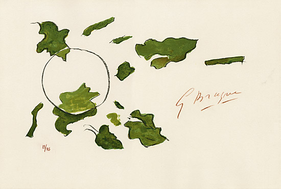 Georges Braque, "Le soleil" (Die Sonne), Vallier, Mourlot 187 S. 273, 135