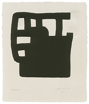 Eduardo Chillida, "Aurreburu", van der Koelen 96011