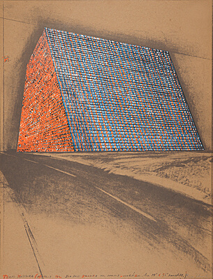 Christo & Jeanne-Claude, "Texas Mastaba", Schellmann 85