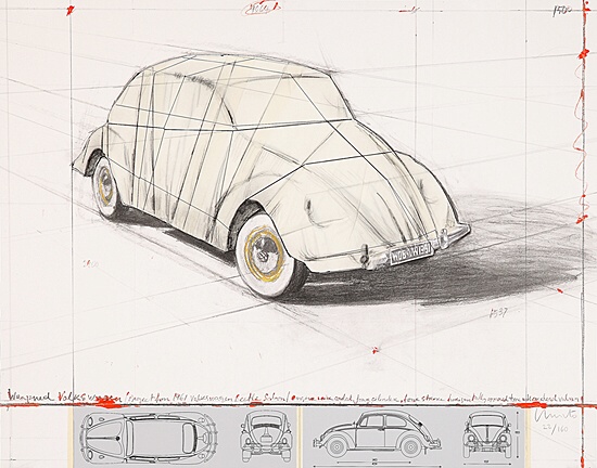 Christo, "Wrapped Volkswagen",Schellmann 207