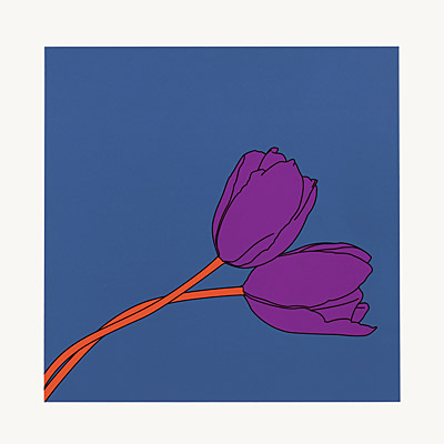 Michael Craig-Martin, "Tulips"