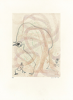 Max Ernst, "Bonjour", Spies/Leppien, Brusberg/Völker 109 B (von C), 118