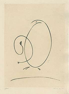 Max Ernst, "Tout en un plus un" (Alles in einem plus eins)