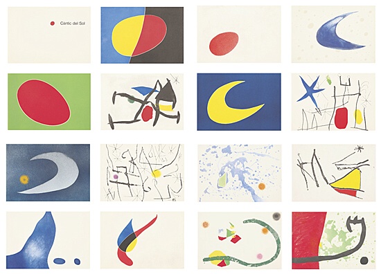 Joan Miró, "Càntic del sol