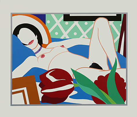 Tom Wesselmann, "Monica with Tulips", Registration number P8909